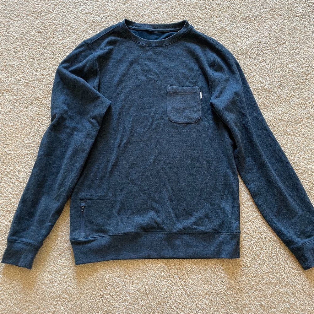 Vuori Jeffrey's Pullover - Indigo Heather